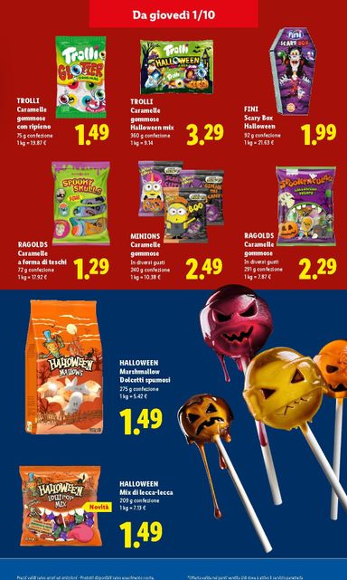 Volantino Lidl - Lidl - Da Lidl ogni brivido vale davvero valido dal 01/10 al 31/10 - pagina 5