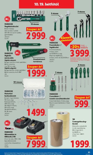 Akciós újság Lidl - Lidl érvényes 10.15.-tól 10.21.-ig - 51 oldal