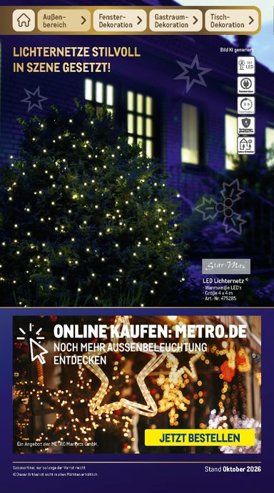Prospekt METRO - Metro - Weihnachten gültig ab 01.10. bis 31.10. - seite 49