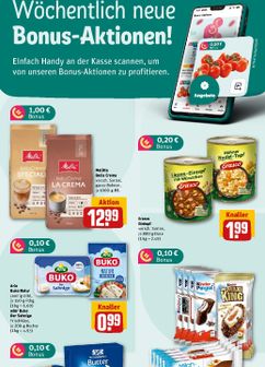 REWE-Prospekt von Montag 12.10.