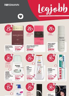 Rossmann akciós újság, érvényes hétfőtől 10.05.