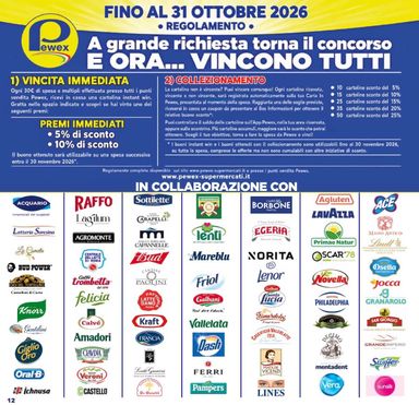 Volantino Pewex - Pewex - Supermercati Via Rubicone, Roma valido dal 02/10 al 13/10 - pagina 12