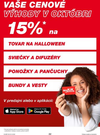 Leták KiK - Kik od 05.10. do 01.11. - strana 4