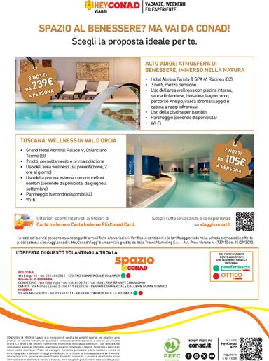 Volantino Spazio Conad - Spazio Conad - Catalogo Bellezza - Bologna valido dal 18/09 al 15/10 - pagina 24