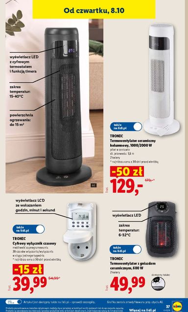 Leták Lidl Polsko - Lidl Polsko - Katalog Okazji od 05.10. do 10.10. - strana 47
