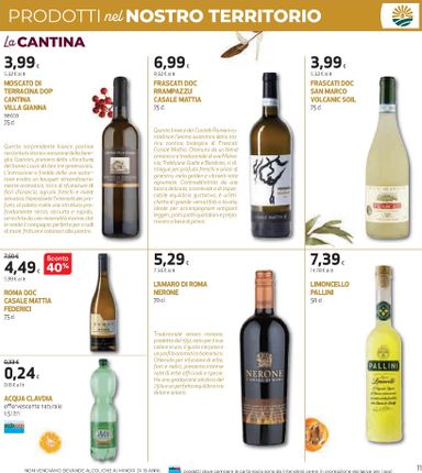 Volantino Coop - Coop - Prodotti nel Nostro Territorio valido dal 24/09 al 21/10 - pagina 11