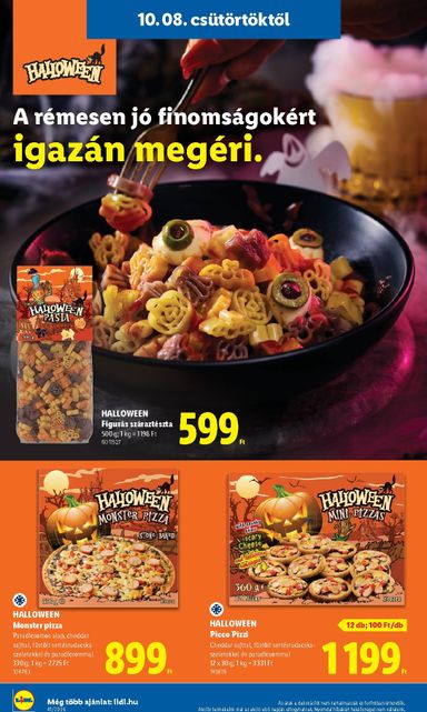 Akciós újság Lidl - Lidl érvényes 10.08.-tól 10.14.-ig - 22 oldal