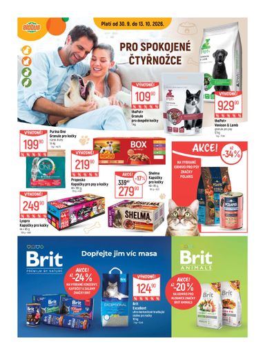 Leták Globus - Globus - Vče pro vaše věrné parťáky od 30.09. do 13.10. - strana 3