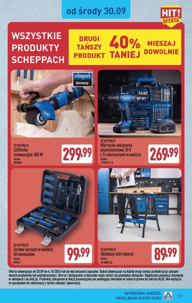 Gazetka ALDI - ALDI od 28.09. do 03.10. - strona 41