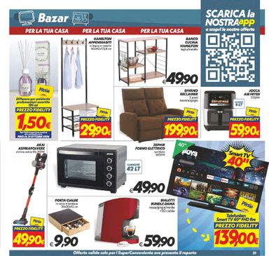 Volantino Super Conveniente - Super Conveniente - Aci Catena valido dal 02/10 al 12/10 - pagina 31