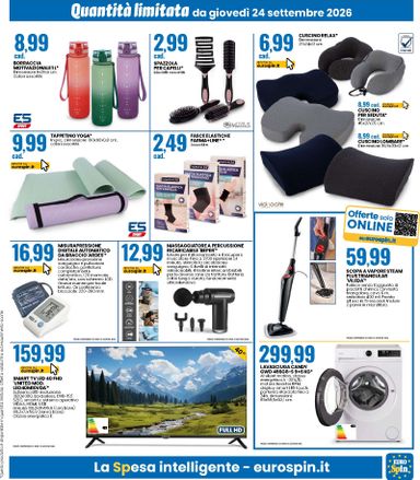 Volantino Eurospin - Eurospin valido dal 24/09 al 04/10 - pagina 17