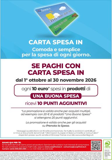 Volantino Coop Firenze - Coop Firenze - Vicino a te valido dal 01/10 al 14/10 - pagina 44