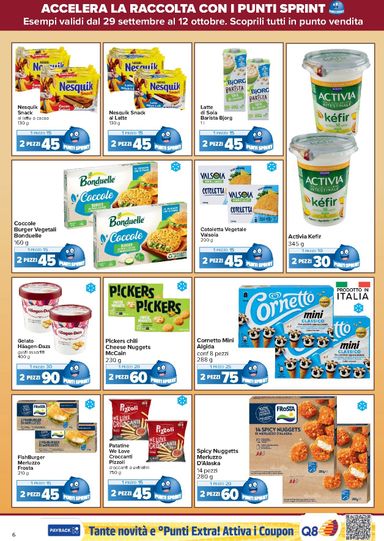 Volantino Carrefour - Carrefour - Punti Sprint Payback valido dal 29/09 al 12/10 - pagina 6