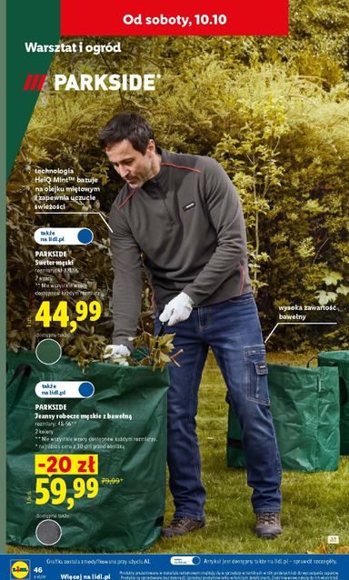 Leták Lidl Polsko - Lidl Polsko - Katalog Okazji od 05.10. do 10.10. - strana 56