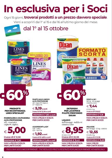 Volantino Coop Firenze - Coop Firenze - Vicino a te valido dal 01/10 al 14/10 - pagina 2