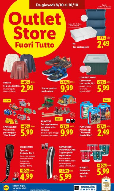 Volantino Lidl - Lidl - Outlet Store Alpignano valido dal 08/10 al 10/10 - pagina 4