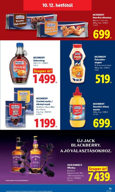 Akciós újság Lidl - Lidl érvényes 10.08.-tól 10.14.-ig - 75 oldal