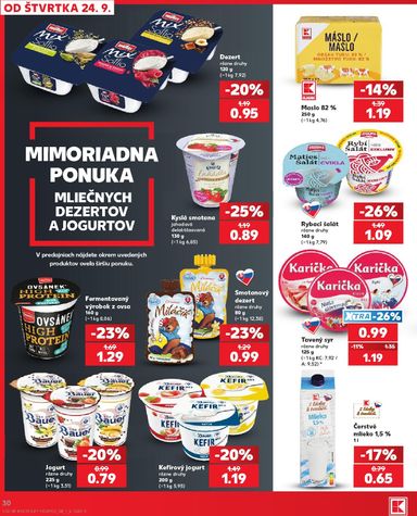 Leták Kaufland - Kaufland od 24.09. do 30.09. - strana 30