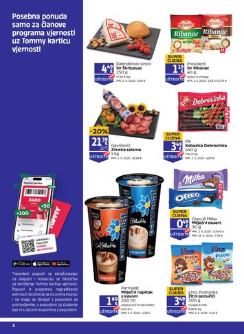 Katalog Tommy - Tommy - Pogodnosti za Tommy vjerne članove vrijedi od 24.09. do 01.10. - stranica 1