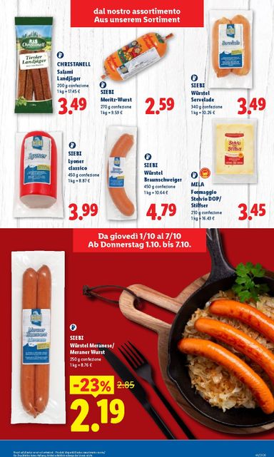 Volantino Lidl - Lidl - Trentino Alto-Adige valido dal 01/10 al 07/10 - pagina 3