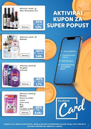 Katalog Kaufland - Kaufland - Ti si naš broj 1 vrijedi od 30.09. do 06.10. - stranica 21