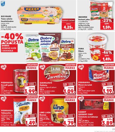 Katalog Kaufland - Kaufland vrijedi od 30.09. do 06.10. - stranica 23