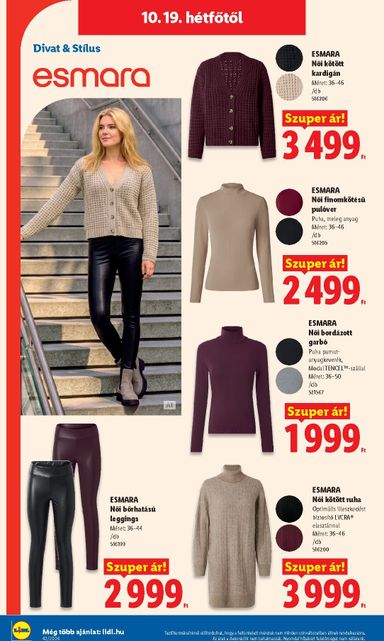 Akciós újság Lidl - Lidl - Nonfood érvényes 10.15.-tól 10.21.-ig - 26 oldal