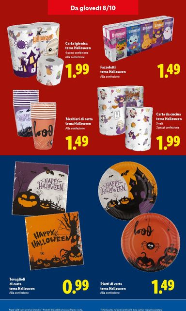 Volantino Lidl - Lidl - Da Lidl ogni brivido vale davvero valido dal 01/10 al 31/10 - pagina 9