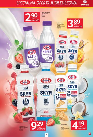 Gazetka Selgros - Selgros cash&carry - Specjalna Oferta Jubileuszowa od 08.10. do 21.10. - strona 3