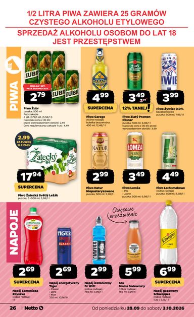 Gazetka Netto - Netto od 28.09. do 03.10. - strona 26