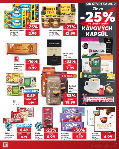 Leták Kaufland - Kaufland od 24.09. do 30.09. - strana 47