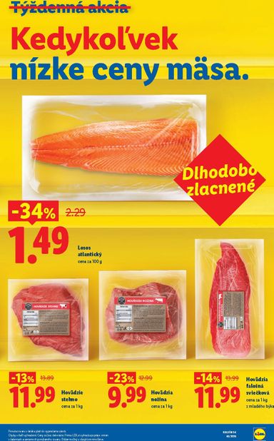 Leták Lidl - Lidl - Dlhodobo zlacnené od 03.07. do 31.12. - strana 3