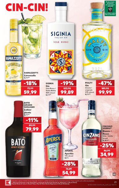 Catalogul Kaufland - Kaufland - Ciao Italia de la 30.09. până la 06.10. - pagina 21