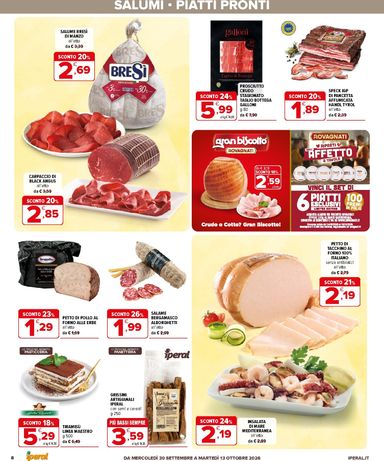 Volantino Iperal - Iperal - Supermercati Monza valido dal 30/09 al 13/10 - pagina 8