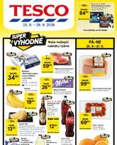 Tesco leták od středy 23.09.