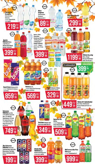 Akciós újság Coop - Coop - Hétforrás érvényes 10.15.-tól 10.28.-ig - 9 oldal
