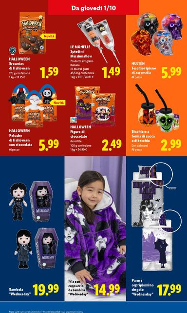 Volantino Lidl - Lidl - Da Lidl ogni brivido vale davvero valido dal 01/10 al 31/10 - pagina 7