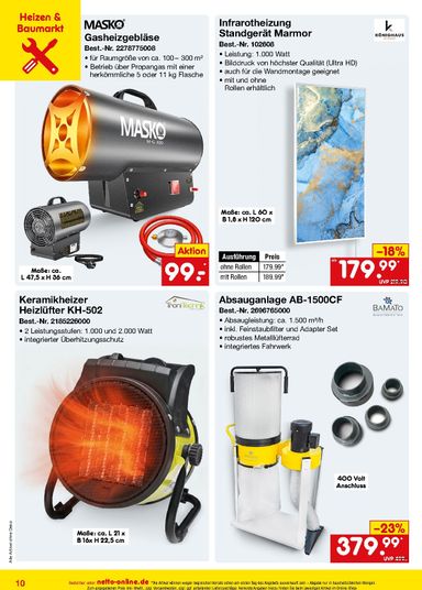 Prospekt Netto - Netto Marken Discount - Online-Angebote Oktober gültig ab 01.10. bis 31.10. - seite 10
