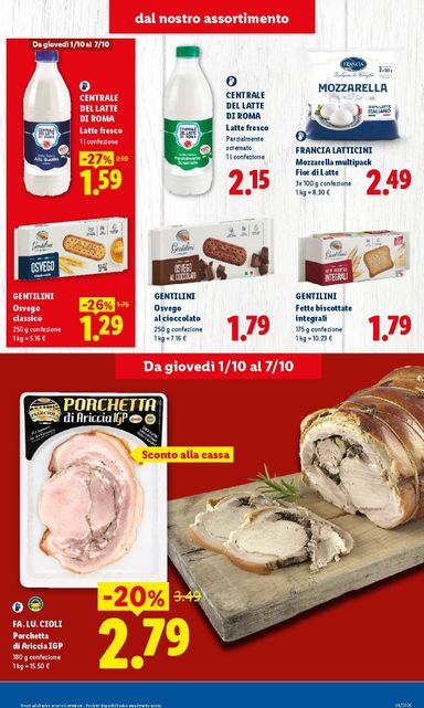 Volantino Lidl - Lidl - Centro Italia valido dal 01/10 al 07/10 - pagina 3