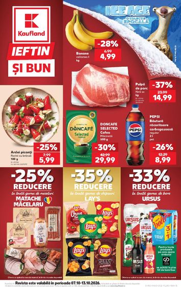 Catalogul Kaufland - Kaufland de la 07.10. până la 13.10. - pagina 1