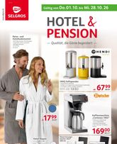 Selgros - Hotel & Pension-Prospekt gültig ab Donnerstag 01.10.2026