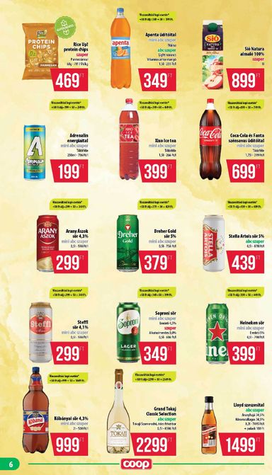 Akciós újság Coop - Coop - Mecsek érvényes 10.15.-tól 10.21.-ig - 6 oldal