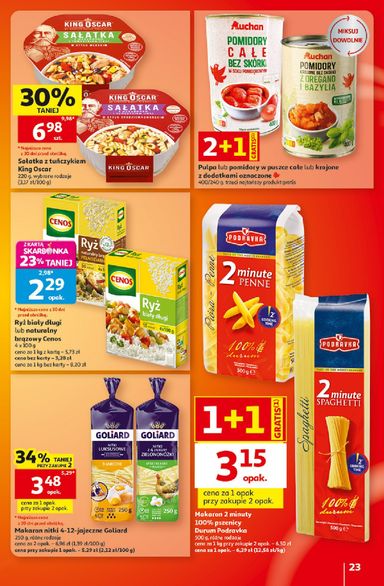 Gazetka Auchan - Hipermarket Auchan od 01.10. do 07.10. - strona 23