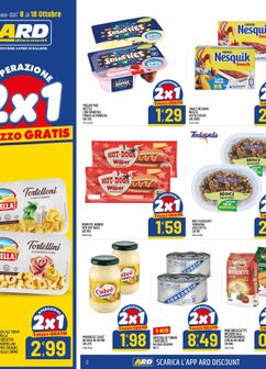 Volantini Ard Discount da giovedì 08/10