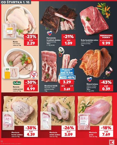 Leták Kaufland - Kaufland od 01.10. do 07.10. - strana 12