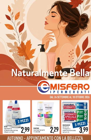 Volantino Emisfero - Emisfero - Catalogo Bellezza valido dal 24/09 al 18/10 - pagina 1