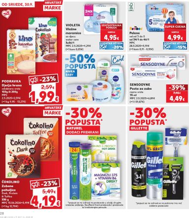 Katalog Kaufland - Kaufland vrijedi od 30.09. do 06.10. - stranica 28