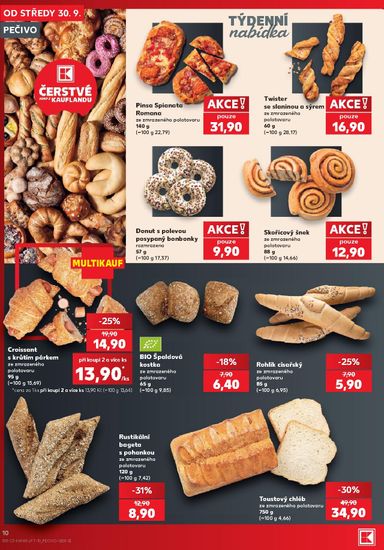 Leták Kaufland - Kaufland - Ostrava od 30.09. do 06.10. - strana 10