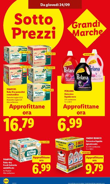 Volantino Lidl - Lidl valido dal 24/09 al 30/09 - pagina 12