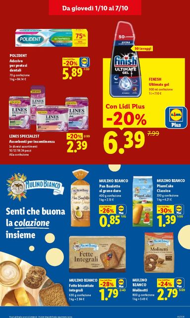 Volantino Lidl - Lidl valido dal 01/10 al 07/10 - pagina 15